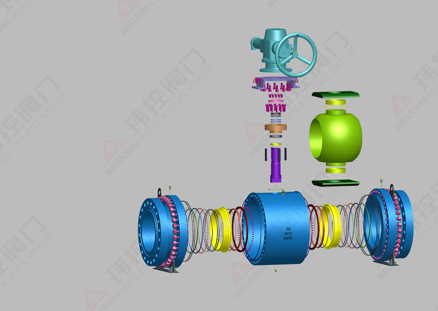 阀门主要组成部件