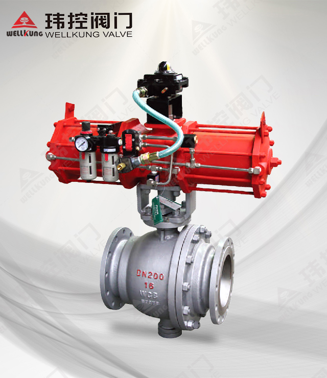 气动拨叉式球阀