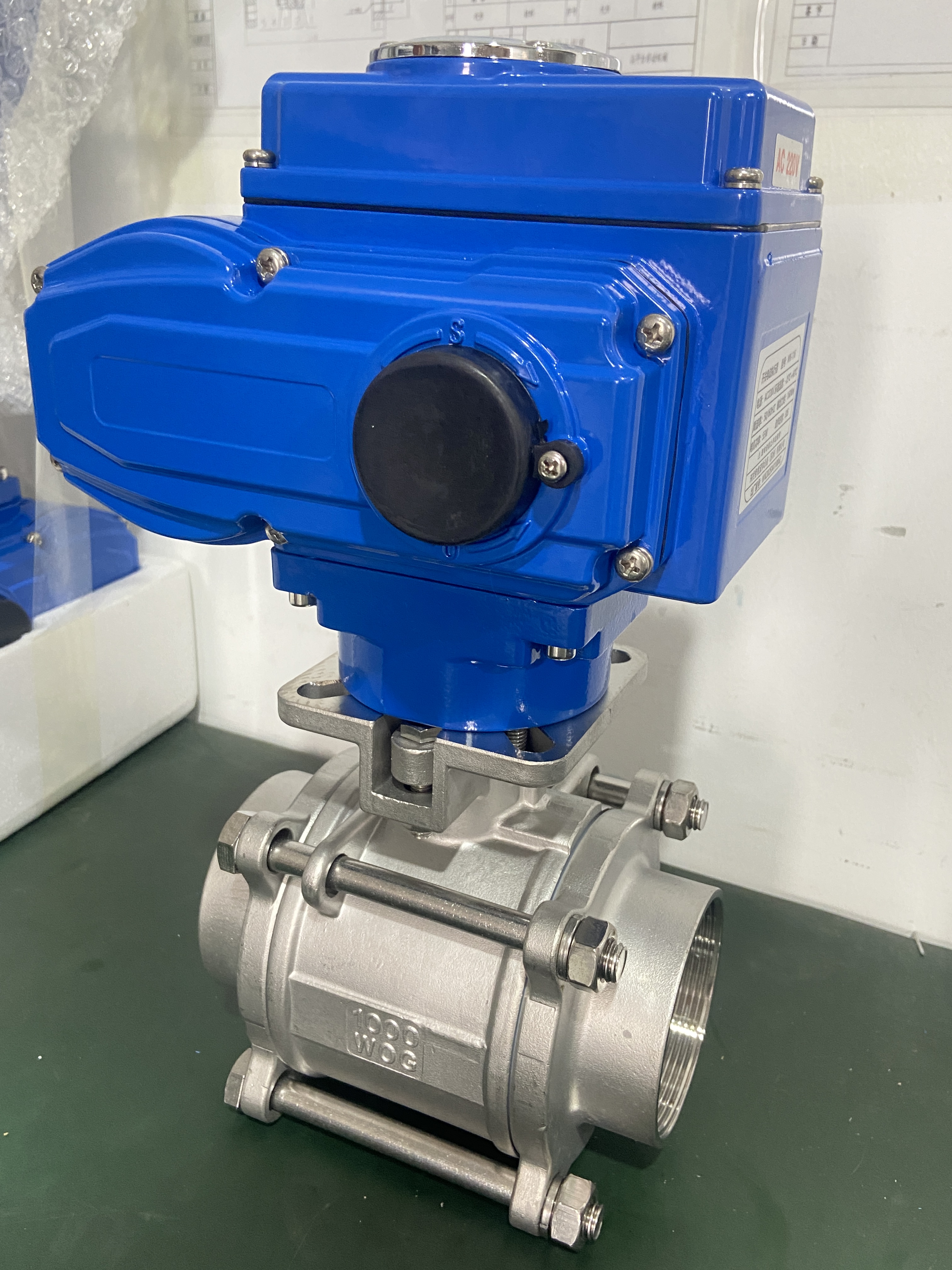 电动开关球阀电动驱动一键通断，管路控制高效又精准